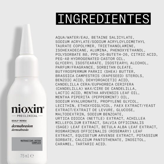 Esfoliante para Couro Cabeludo de Dermoabras&atilde;o Nioxin